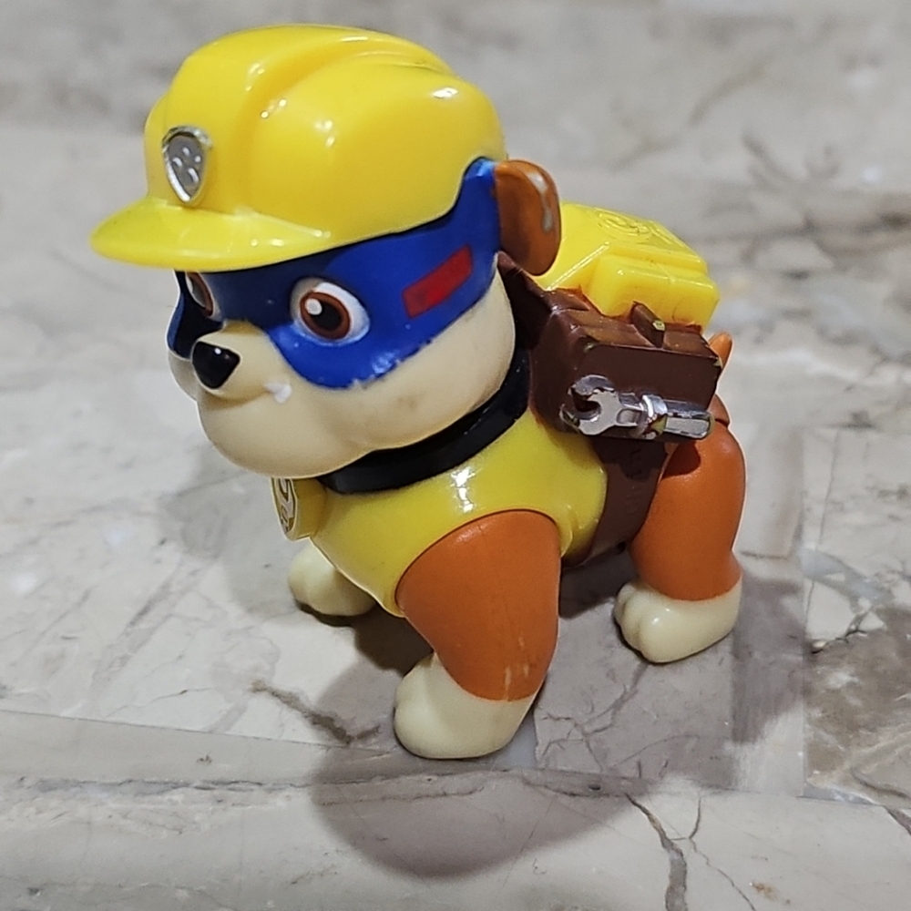 PAW PATROL Super Pups‎ Rubble* Action Figure *